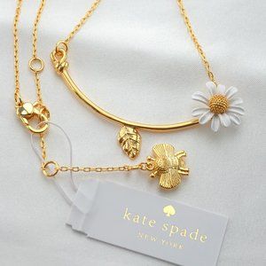 Kate Spade Into the Bloom Mini Pendant Necklace (BRAND NEW)